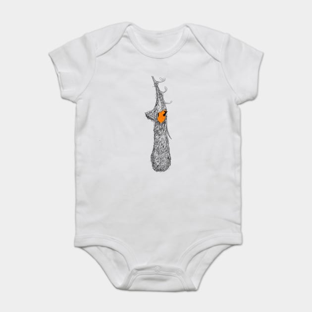Oriole Nest Baby Bodysuit by H. R. Sinclair
